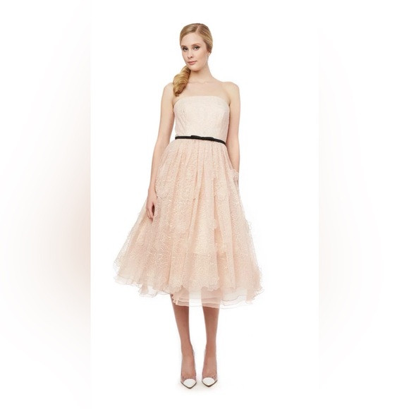 Erin Fetherston Lucielle 3-D Floral Organza Dress NWT - Picture 4 of 14